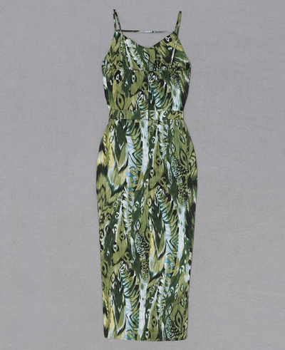 Leopard Print Cinched Dress