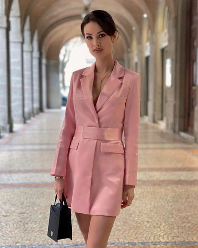 Glenis Dress-Pink