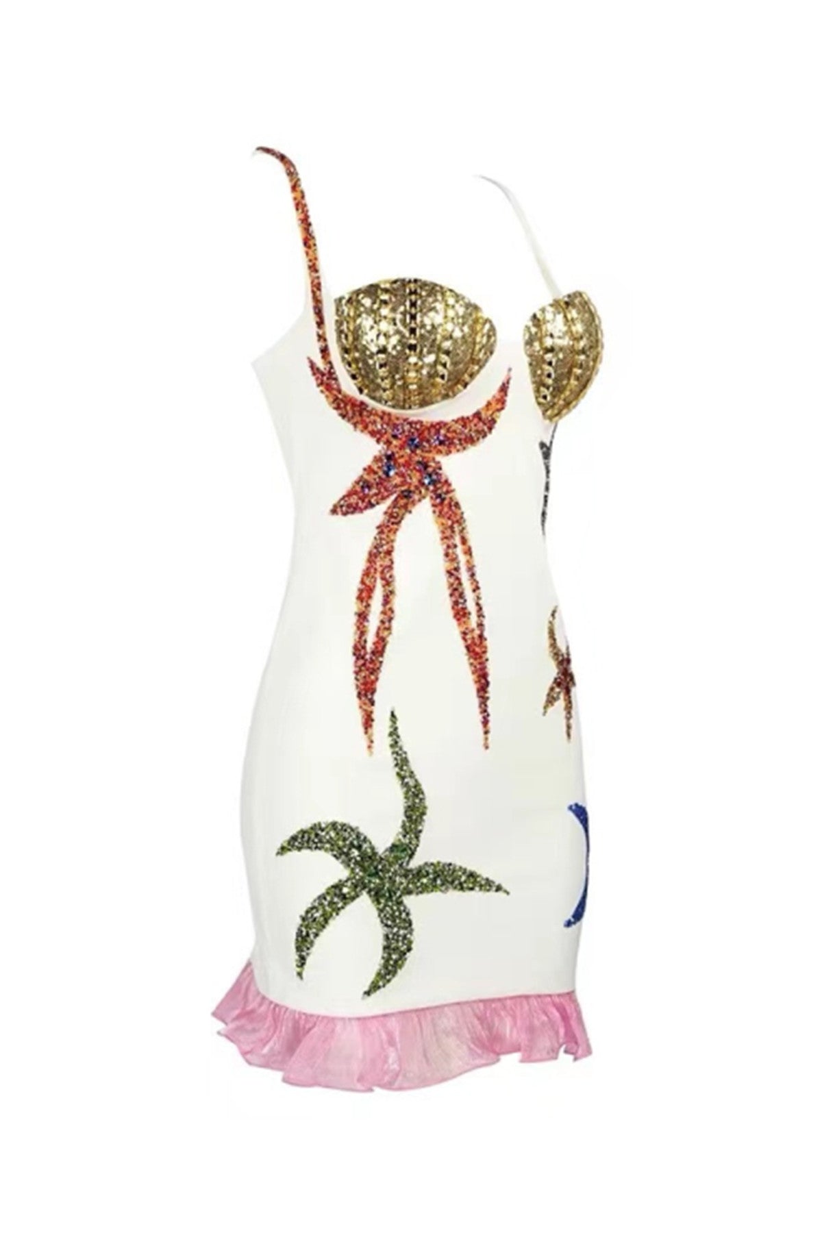 Jazlyn  Sequins Mini Dress