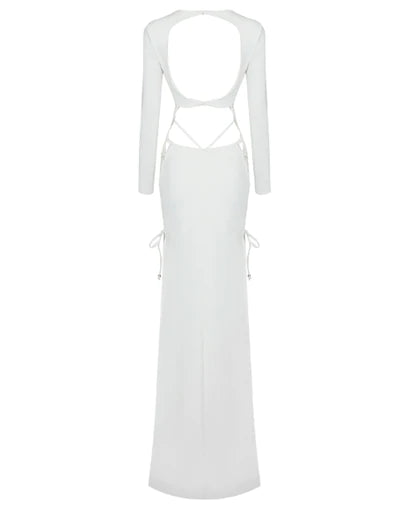Naya White Maxi Dress