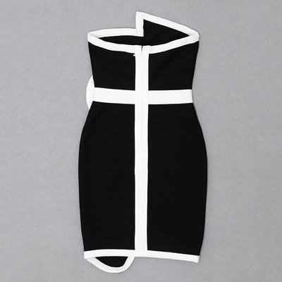 Brona Off-The Shoulder  Bandage Dress