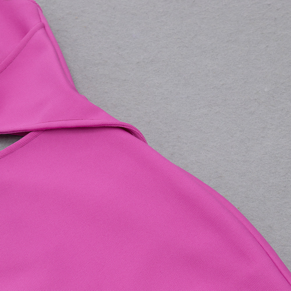Petra Backelss Midi Bandage Dress-Pink